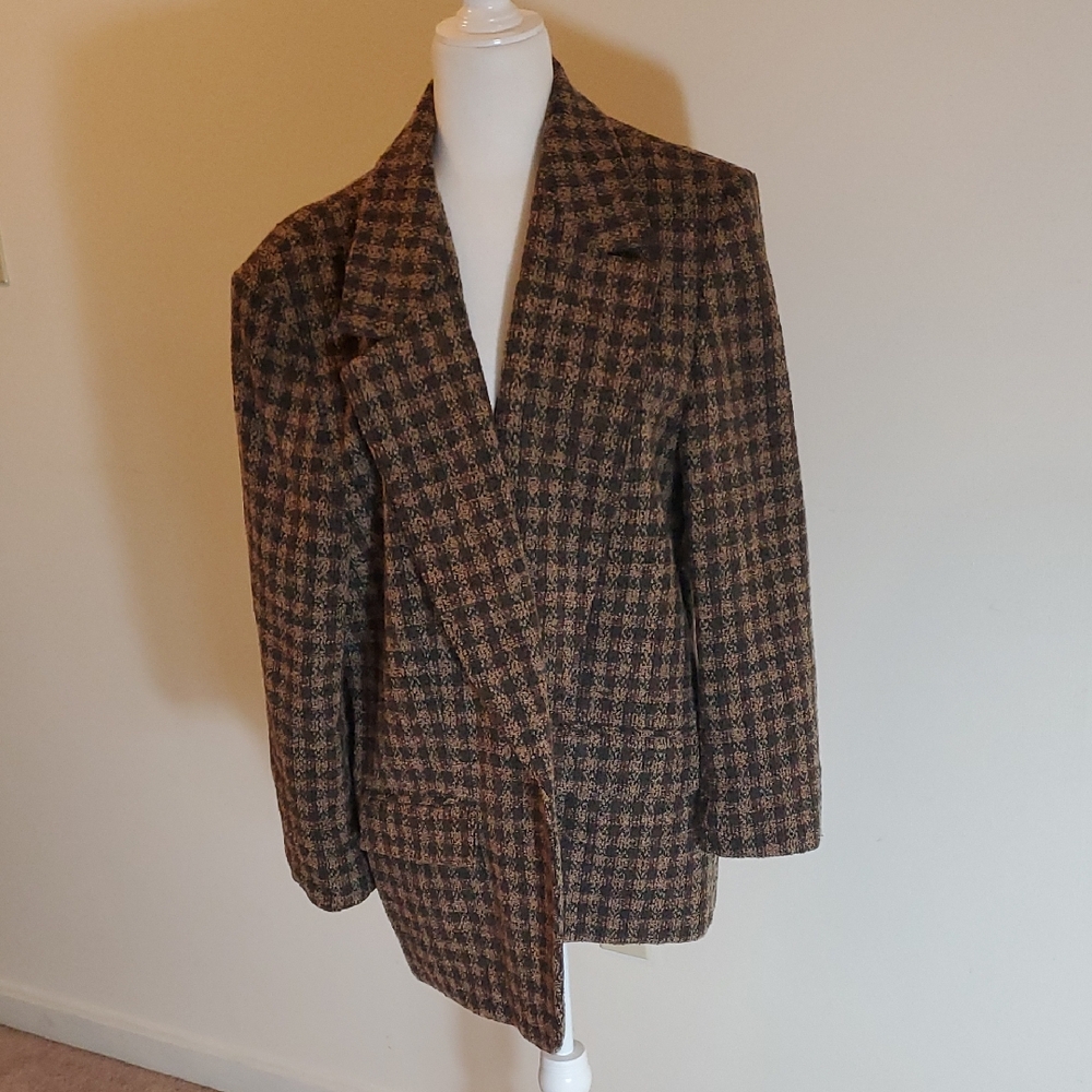 Pendleton Classic Blazer with Houndstooth Pattern - image 1